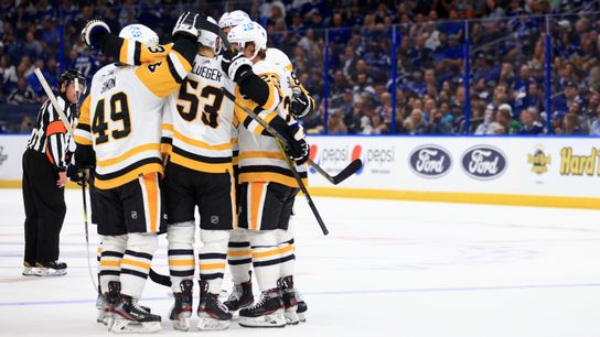 Depleted Penguins spoil Lightning's banner night with statement win taken in Tampa, Fla. (Penguins)